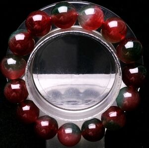 13.5mm Natural Watermelon Tourmaline Quartz Crystal Gemstone Bangle Bracelet NEW